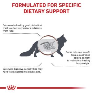 غذا خشک گربه گسترو رویال کنین(Royal Canin Gastrointestinal Moderate Calorie Dry Cat Food)